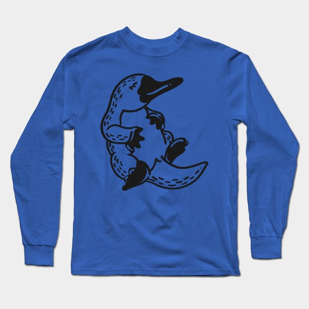 Platypus Long Sleeve T-Shirt by DANPUBLIC